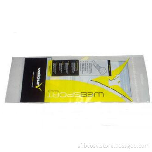 OPP / CPP / PE / AL / Pet Plastic Packaging Bags For Socks
